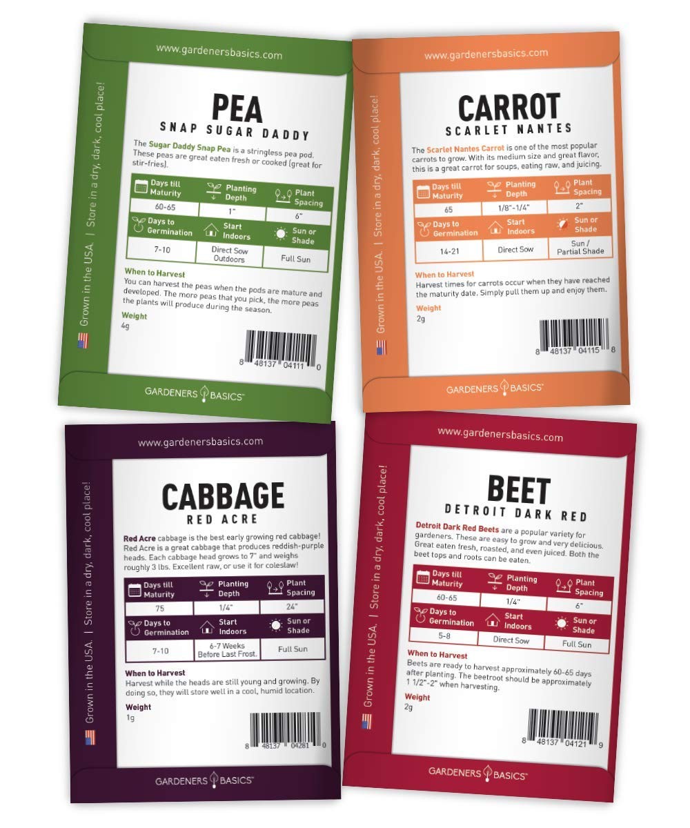 Winter, Fall, and Spring Vegetable Seeds for Planting | Cool Weather Crops | …
