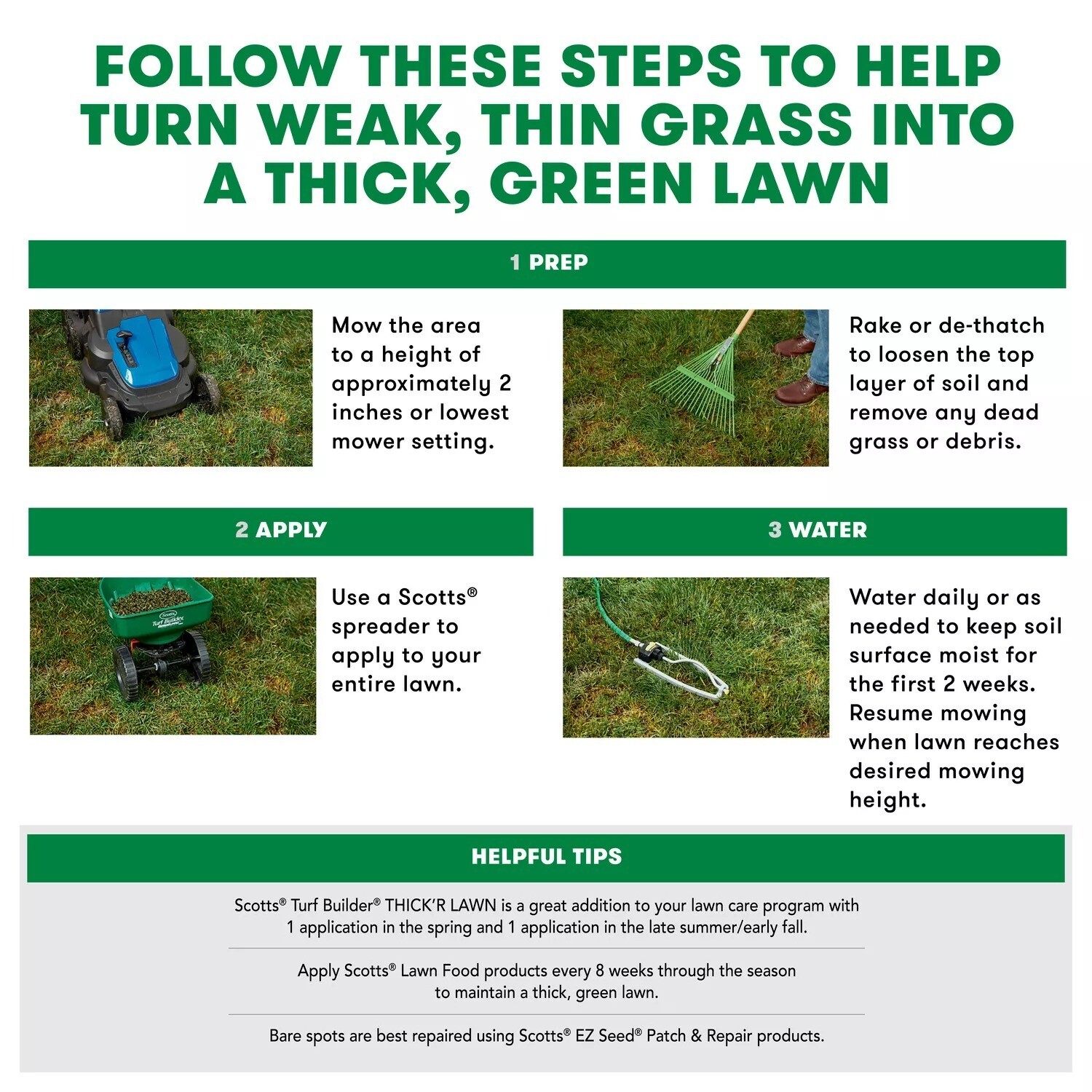 Scotts Turf Builder Thick’R Lawn Sun & Shade 12 lb.