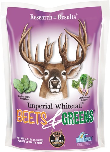 Whitetail Institute BG3 Beets and Greens Food Plot Seed 1/2 Acre 3 lb Fall