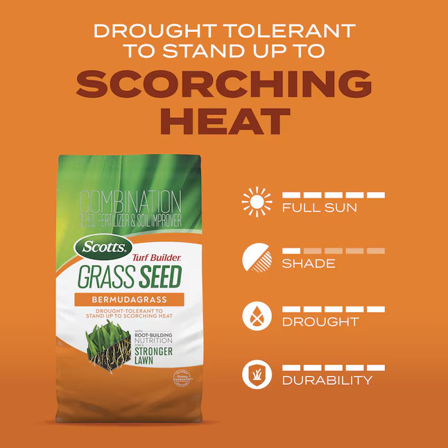 SALE- Scotts Turf Builder 8-lb Bermuda Grass Seed