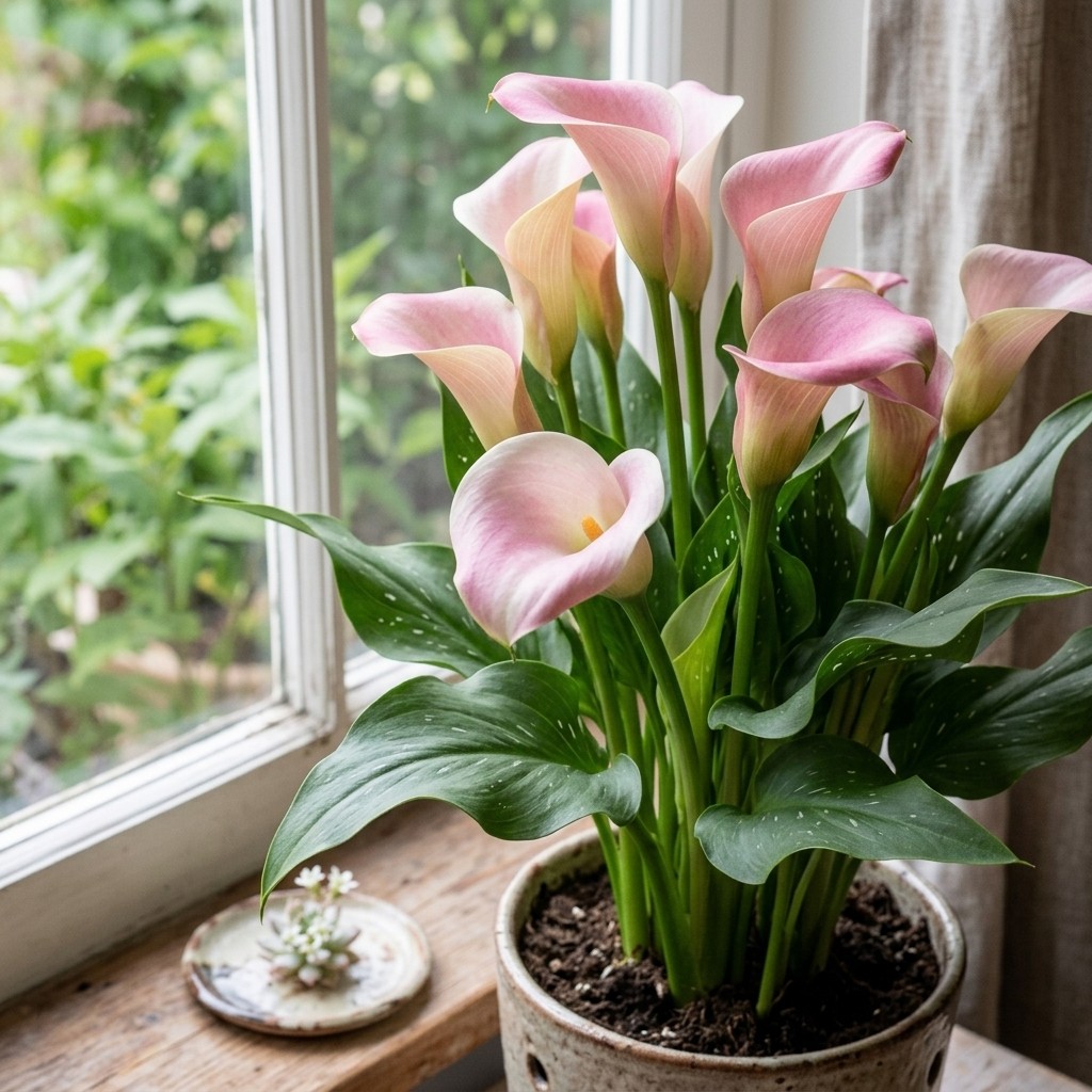 Calla Lily Ornamental Flower Seeds 100 Count – For Outdoor Home Planting Areas