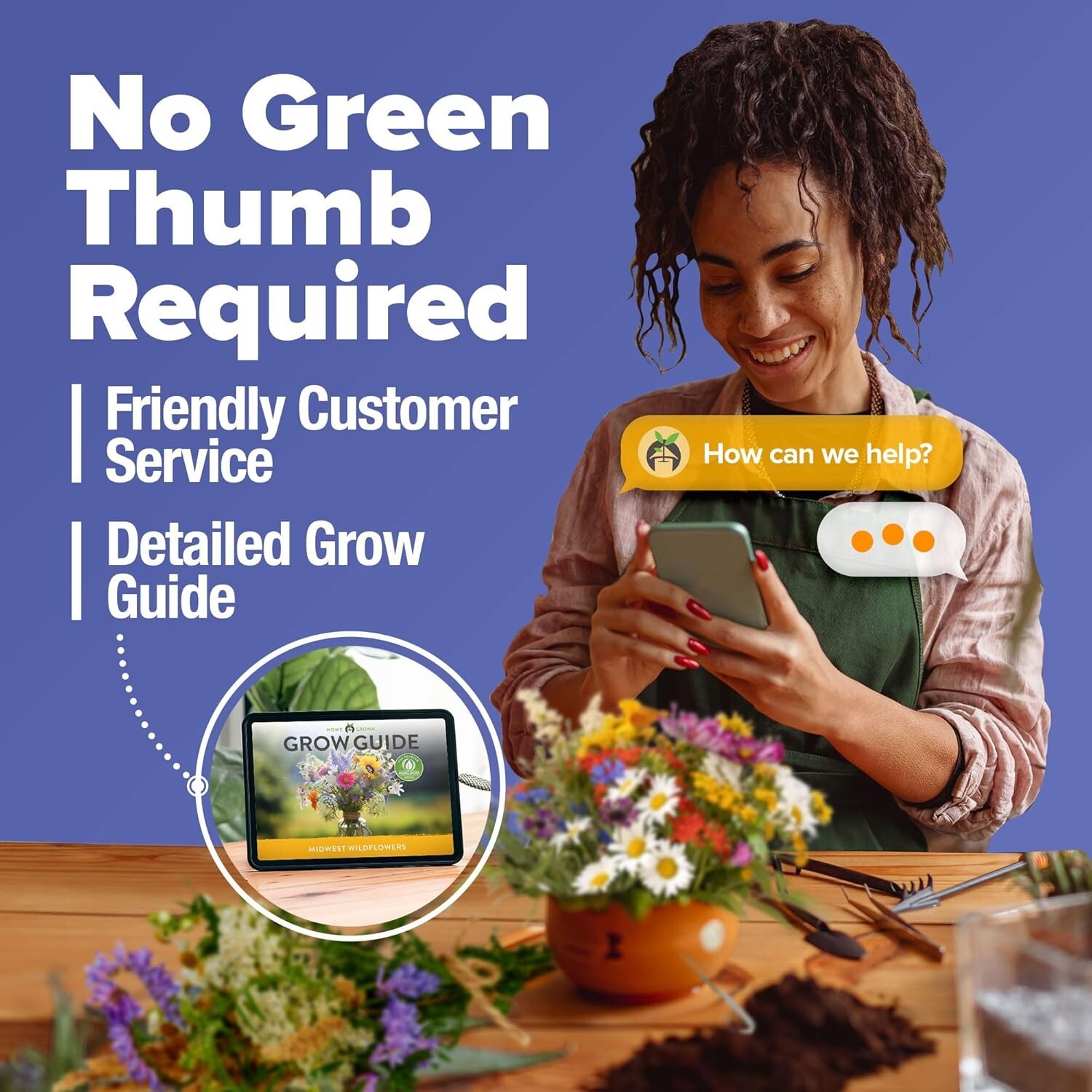 Non-GMO Midwest Wildflower Seeds – Easy Growth for Spring to Summer Gardens