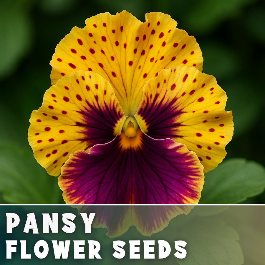 150+ Pansy Seeds (Viola) – Fragrant, Flower Seeds, Annual Seeds, Garden Seeds