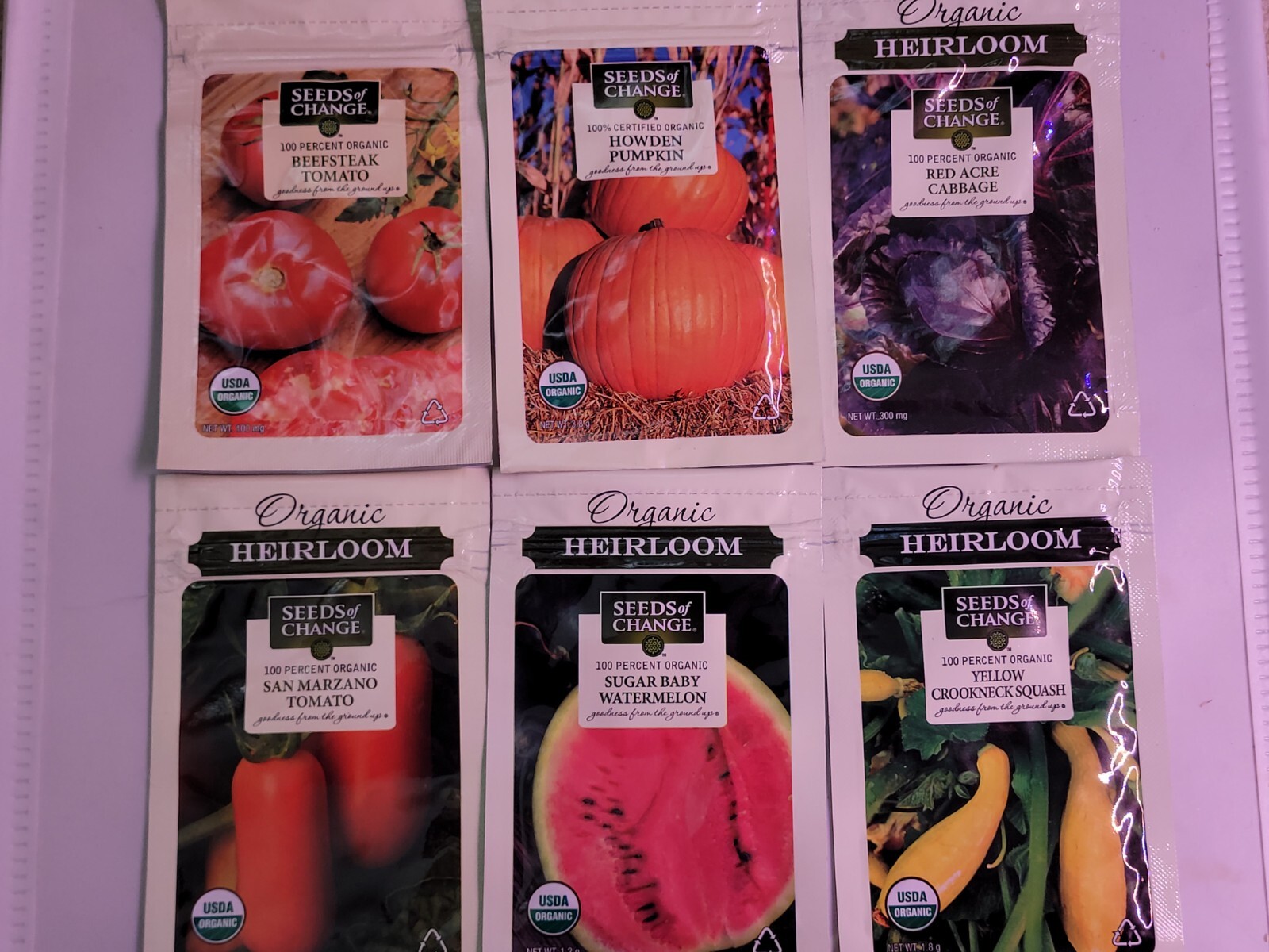 Seeds of Change Vegetable Assortment 10 (2021) New Inventory Guaranteed 2 Sprout