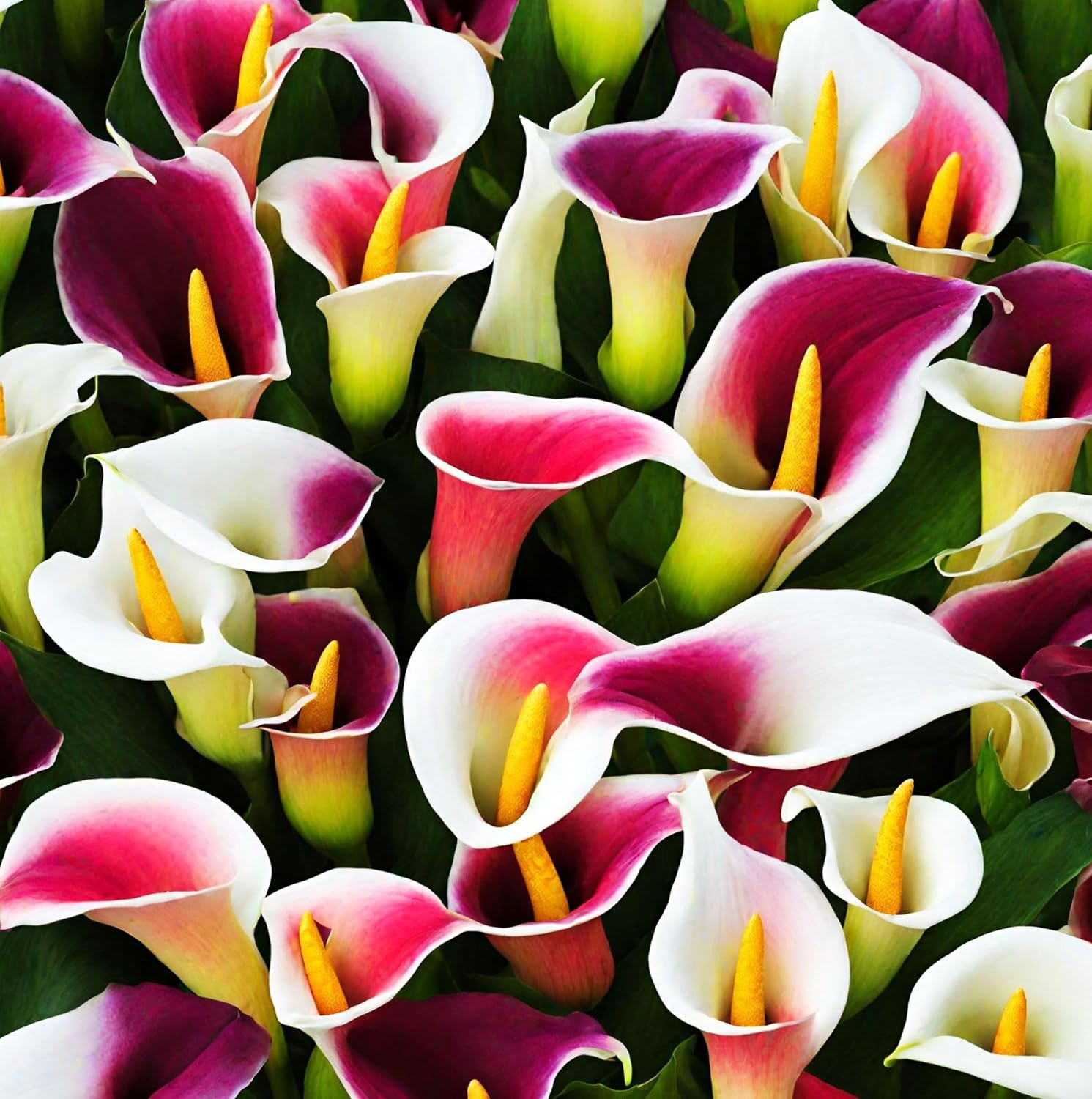 100Pcs Calla Lily Seeds Beautiful Flowers Mix Color Perennial Plant