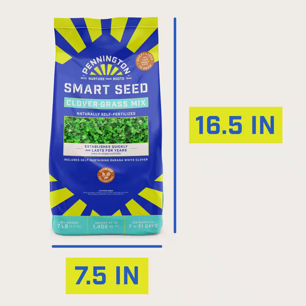 Smart Seed Clover Grass Seed Mix 7 Lbs.