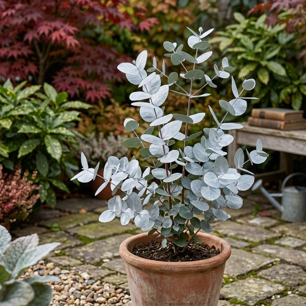 500 Pieces Silver Leaf Eucalyptus Seeds – Ideal for Outdoor Garden Yard Planting