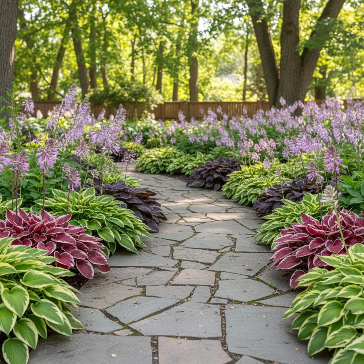 Bring Life to Your Shade Garden with 100+ Colorful Hosta Seeds – Low Maintenance