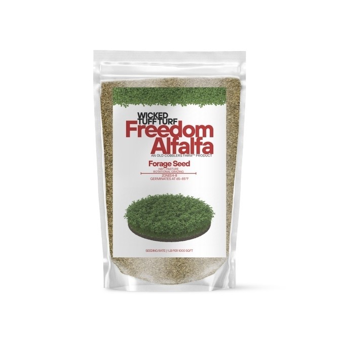 Old Cobblers Farm™ Wicked Tuff Turf Freedom Alfalfa Seed – High-Yield Forage