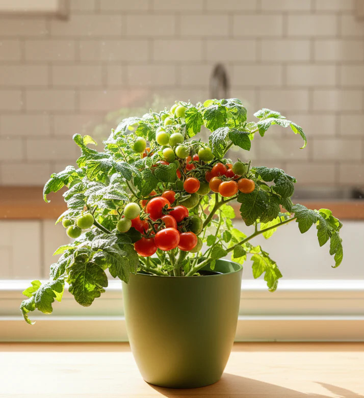 Red Robin Tomato (Micro Dwarf) Seeds – For 2026 Planting 6-12 Inches Tall