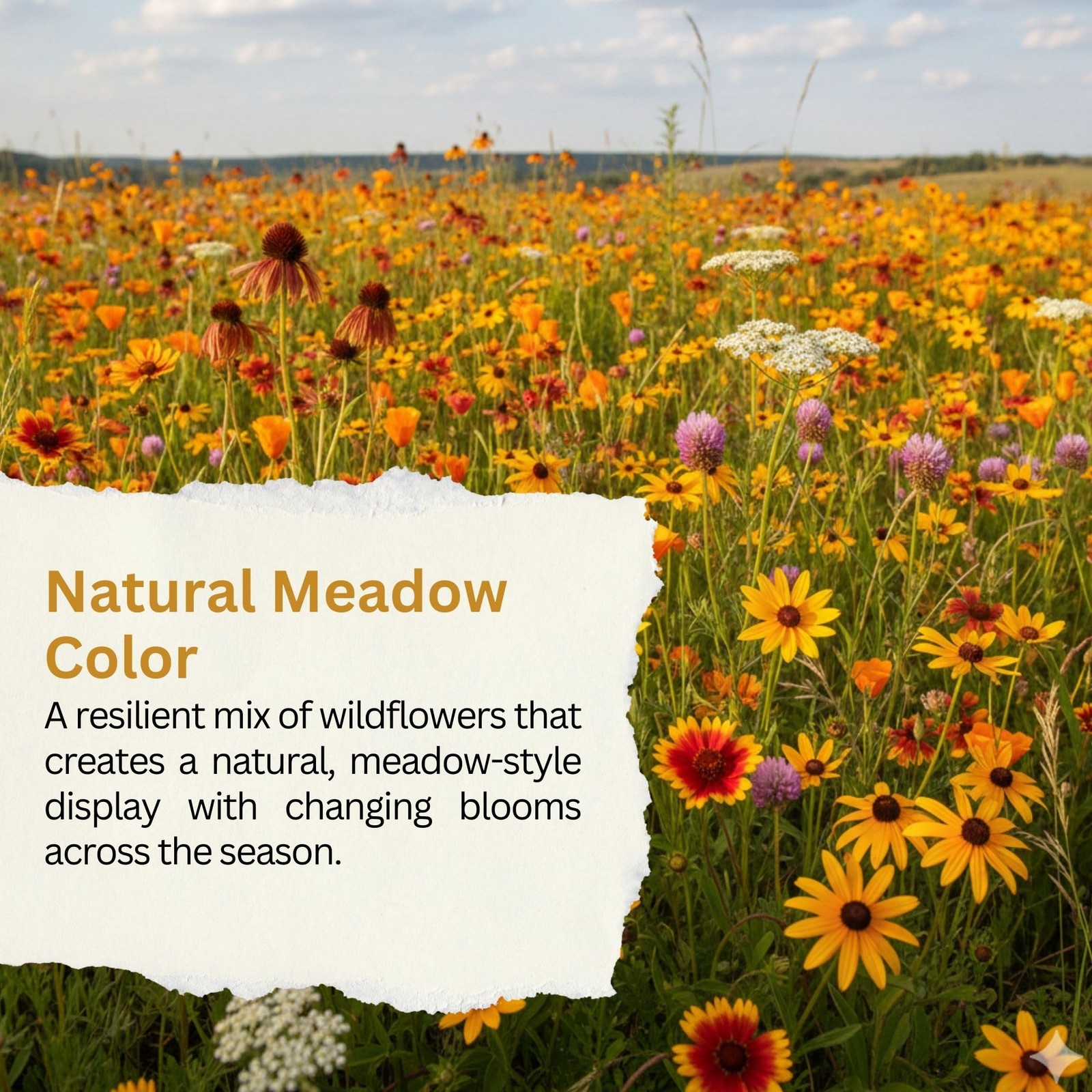 Drought Tolerant Wildflower Mix – 20,000+ Seeds – 1 oz Bulk Extra Large Resea…