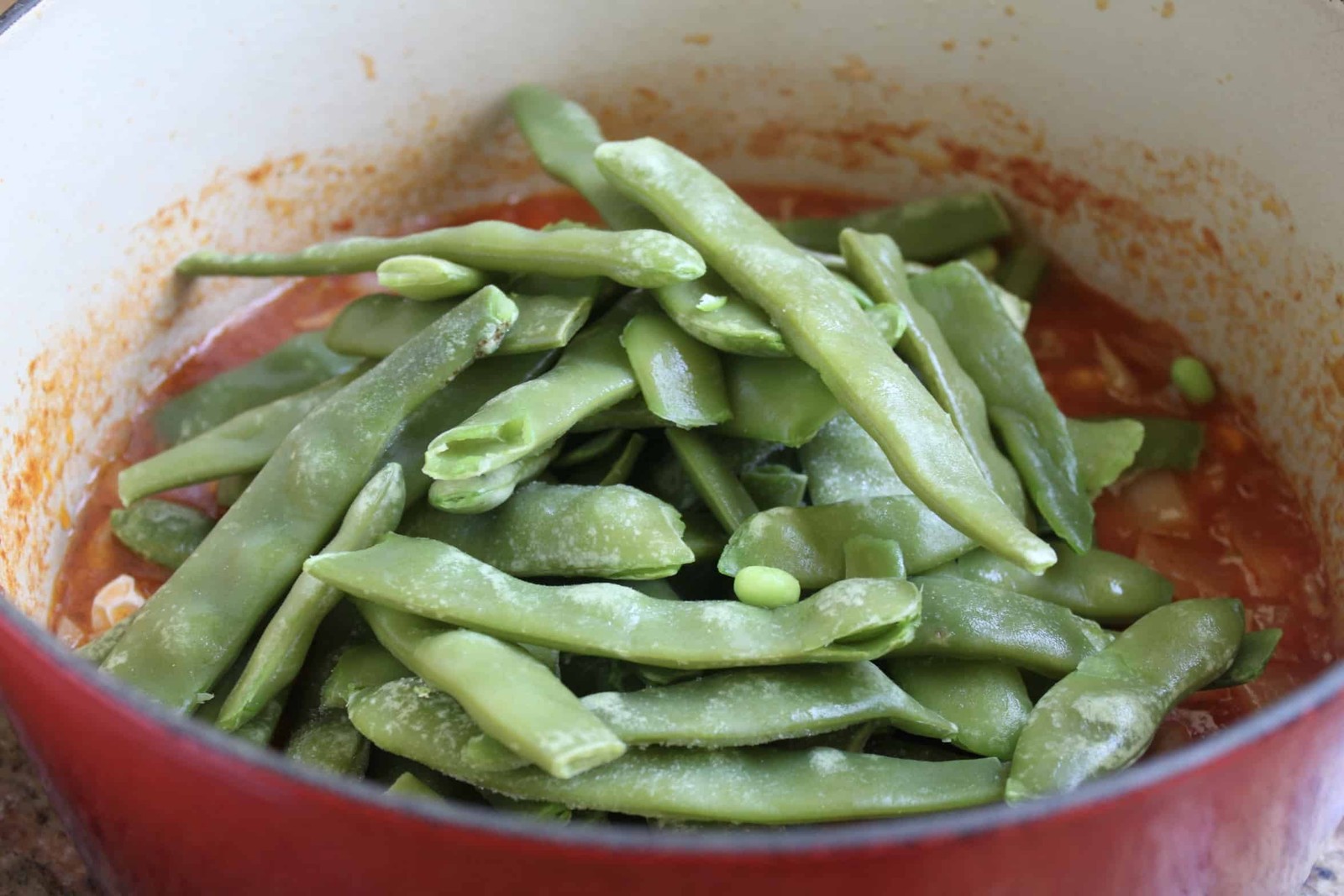 Qing Bian Romano Bean Seeds | Heirloom Pole Beans Flat Italian Roma II Seed 2023