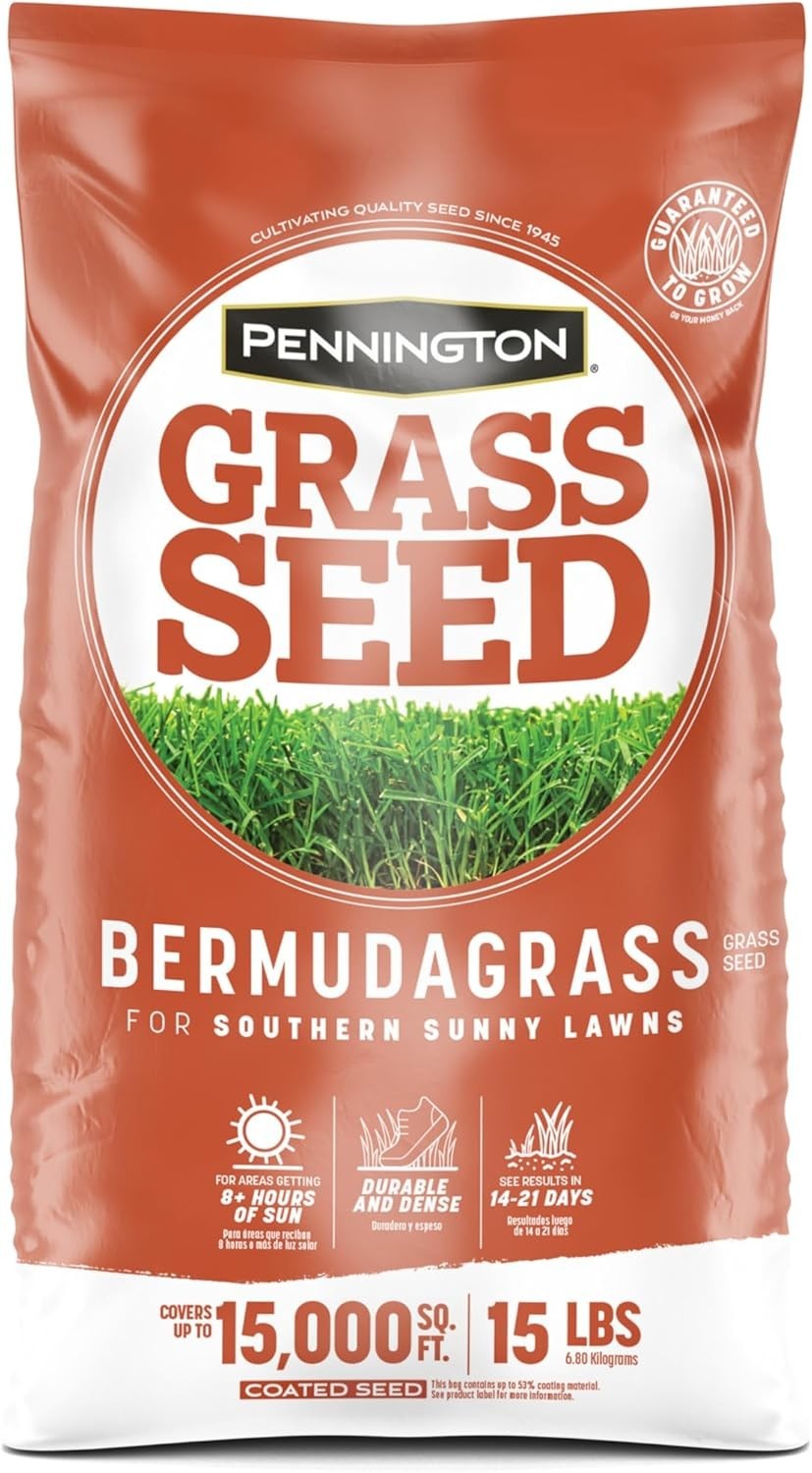 Durable 15lb Bermuda Seed – High-Traffic, Drought-Tolerant, Green Lawn Solution