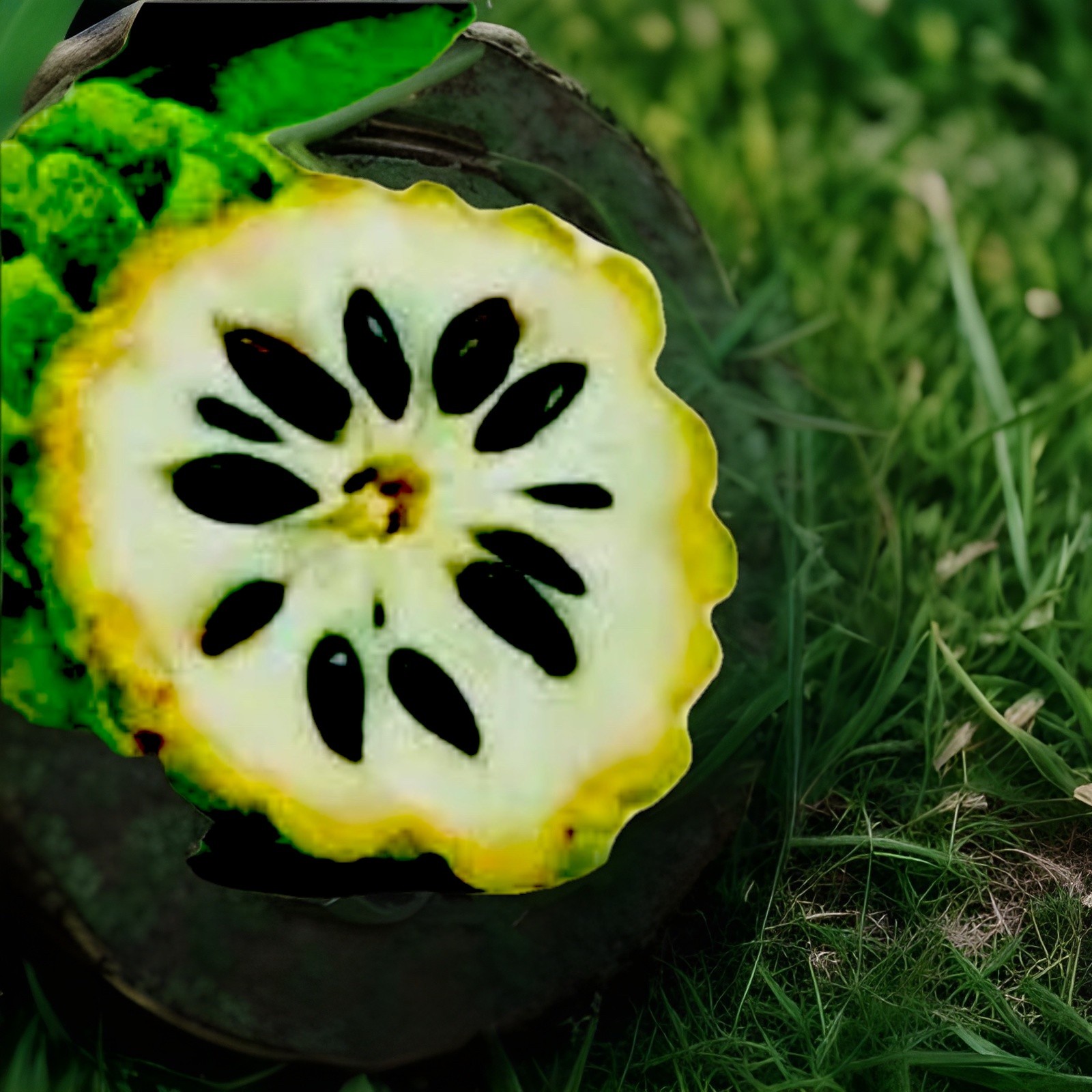 ORGANIC “Sugar Apple” Fruit Tree Seeds (Annona squamosa) Tropical Sweetsop Plant