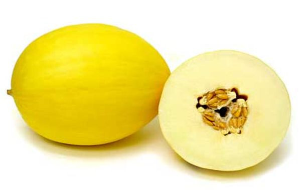 40 Heirloom Canary Melon Seeds – Devine Creamy Sweet White Flesh