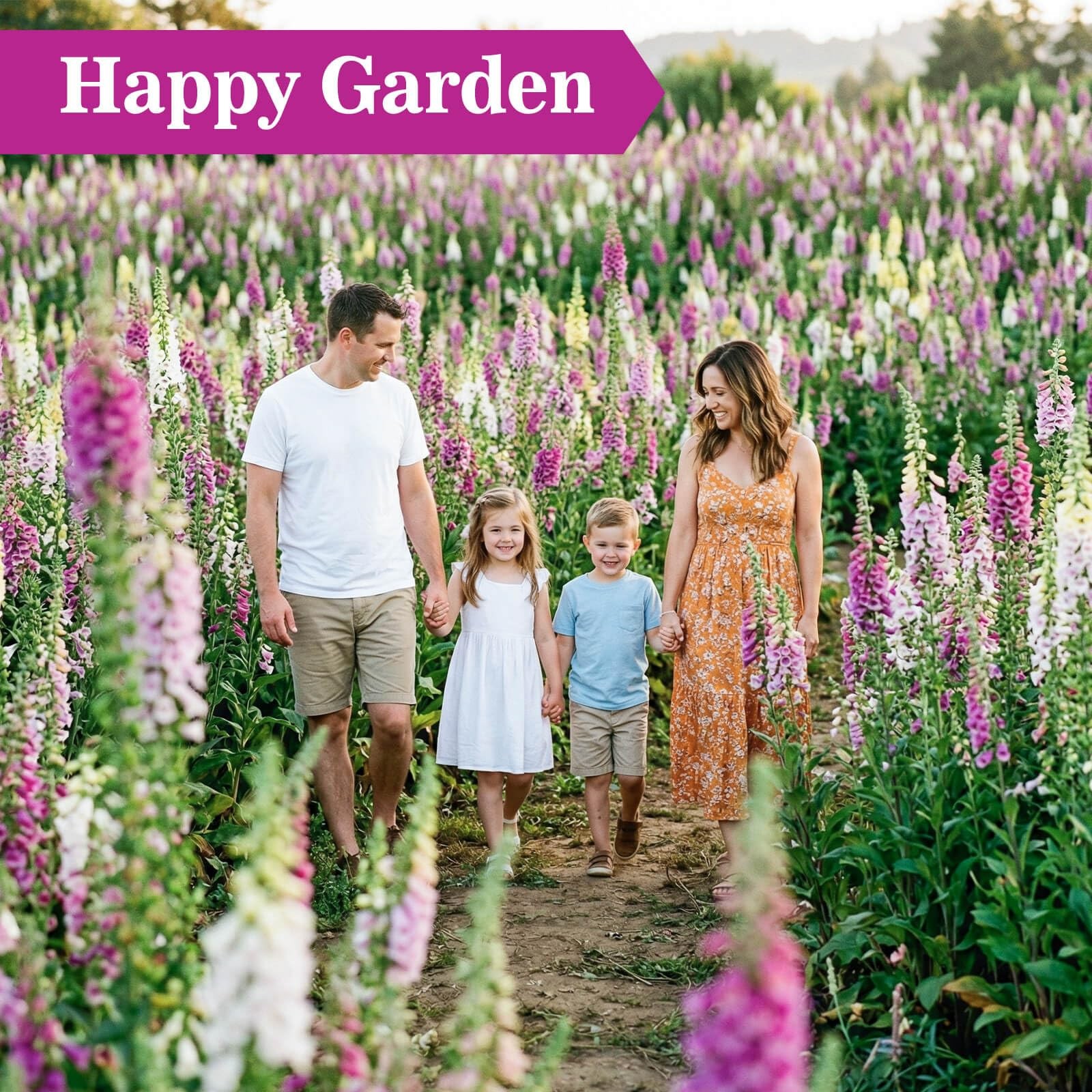 350,000+ Common Foxglove Seeds for Planting Digitalis Purpurea Seeds, Tall O…