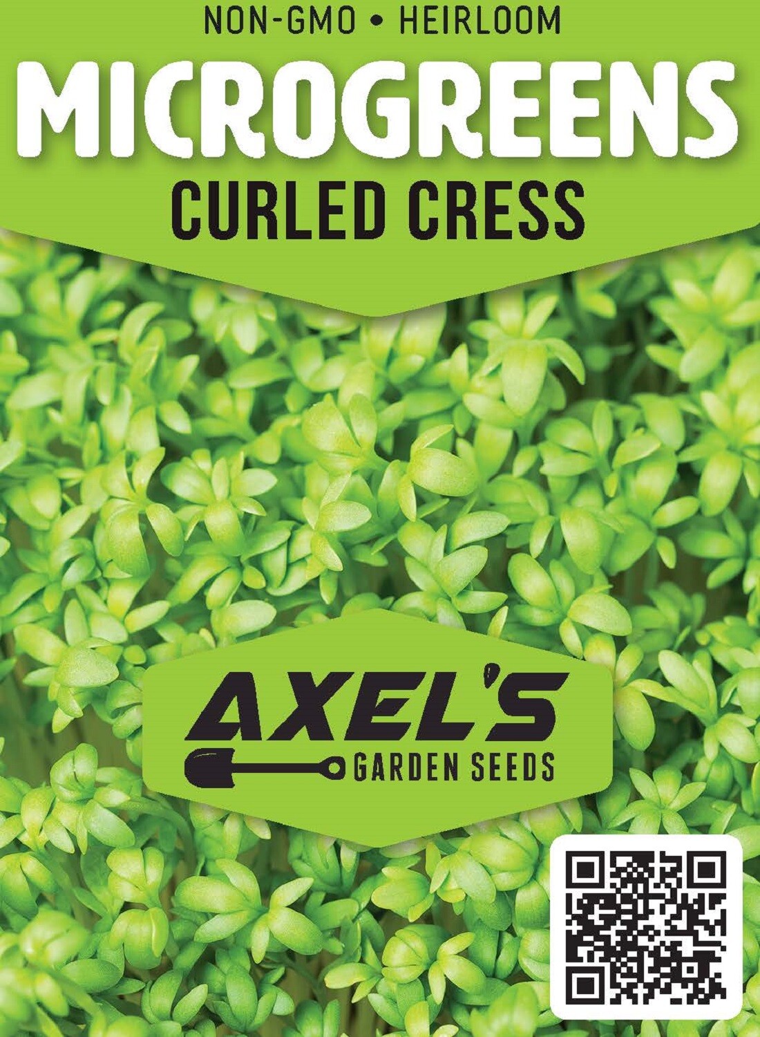 Curled Cress MICROGREEN Seeds | Non-GMO | Heirloom | Seeds for Sprouting