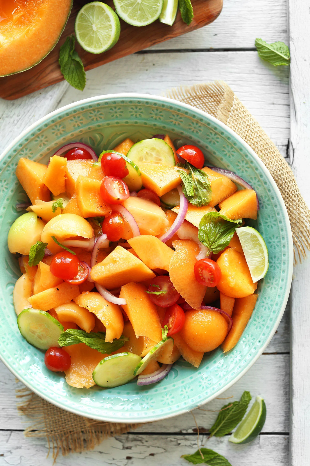 Honey Rock Cantaloupe Seeds | Sweet Orange Muskmelon Melon Fruit Seed Fresh 2024