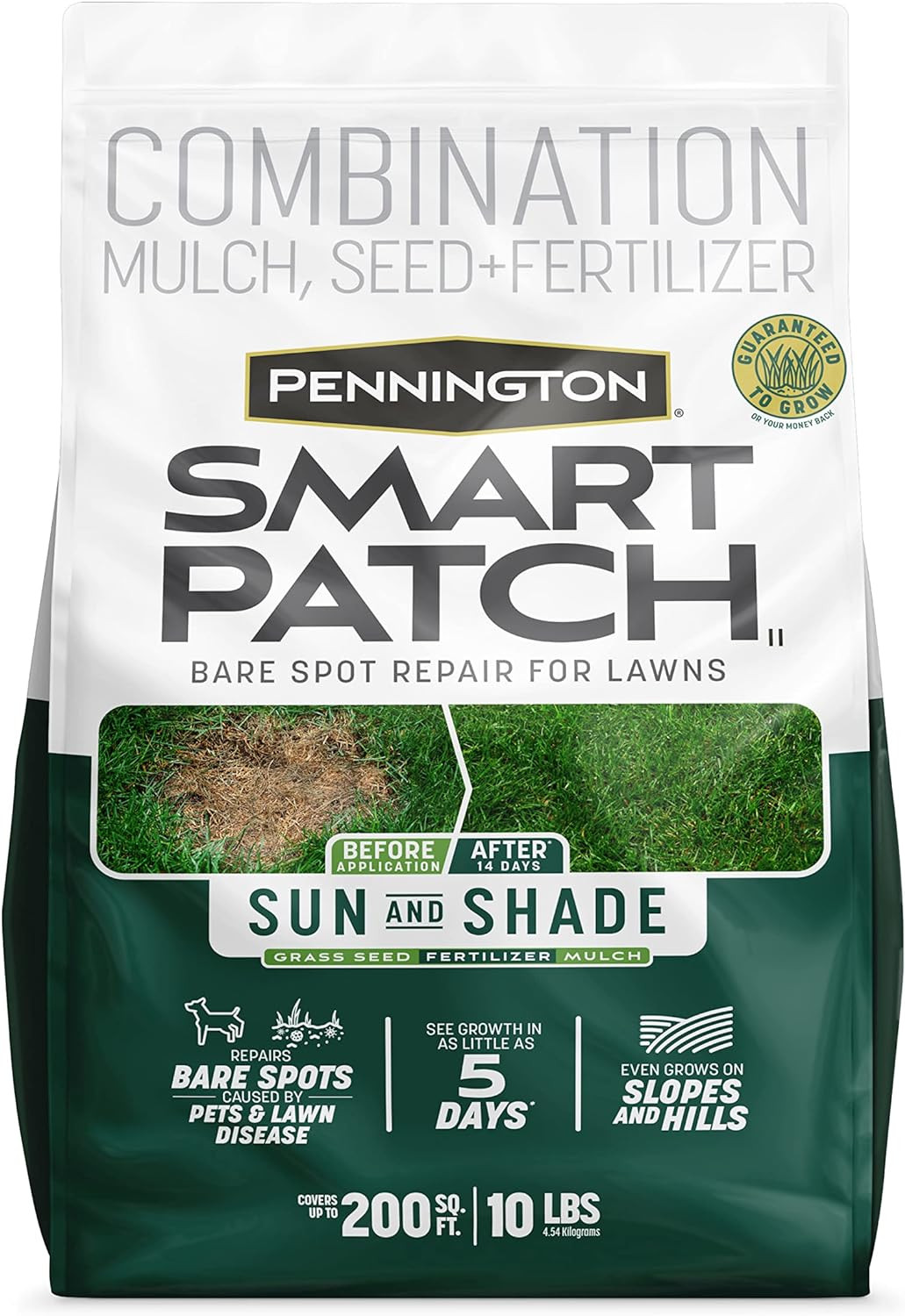Semilla De Pasto De Centeno Perenne Smart Seed, 10 Lb