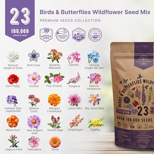 23 Wildflower Seeds Annual 23 Annual & Perennial Mix 23 Annual & Perennial Mix