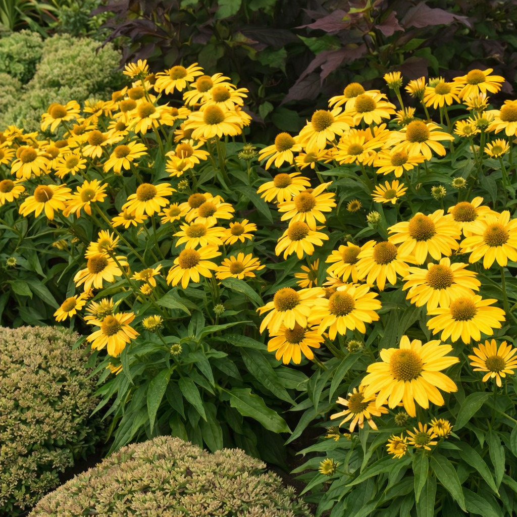 50 Golden Coneflower Seeds Echinacea Perennial Flower Seed Flowers US SELLER