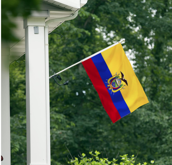 ECUADOR FLAG 3 X 5 FL (Bandera de Ecuador de 3 por 5 Pies)