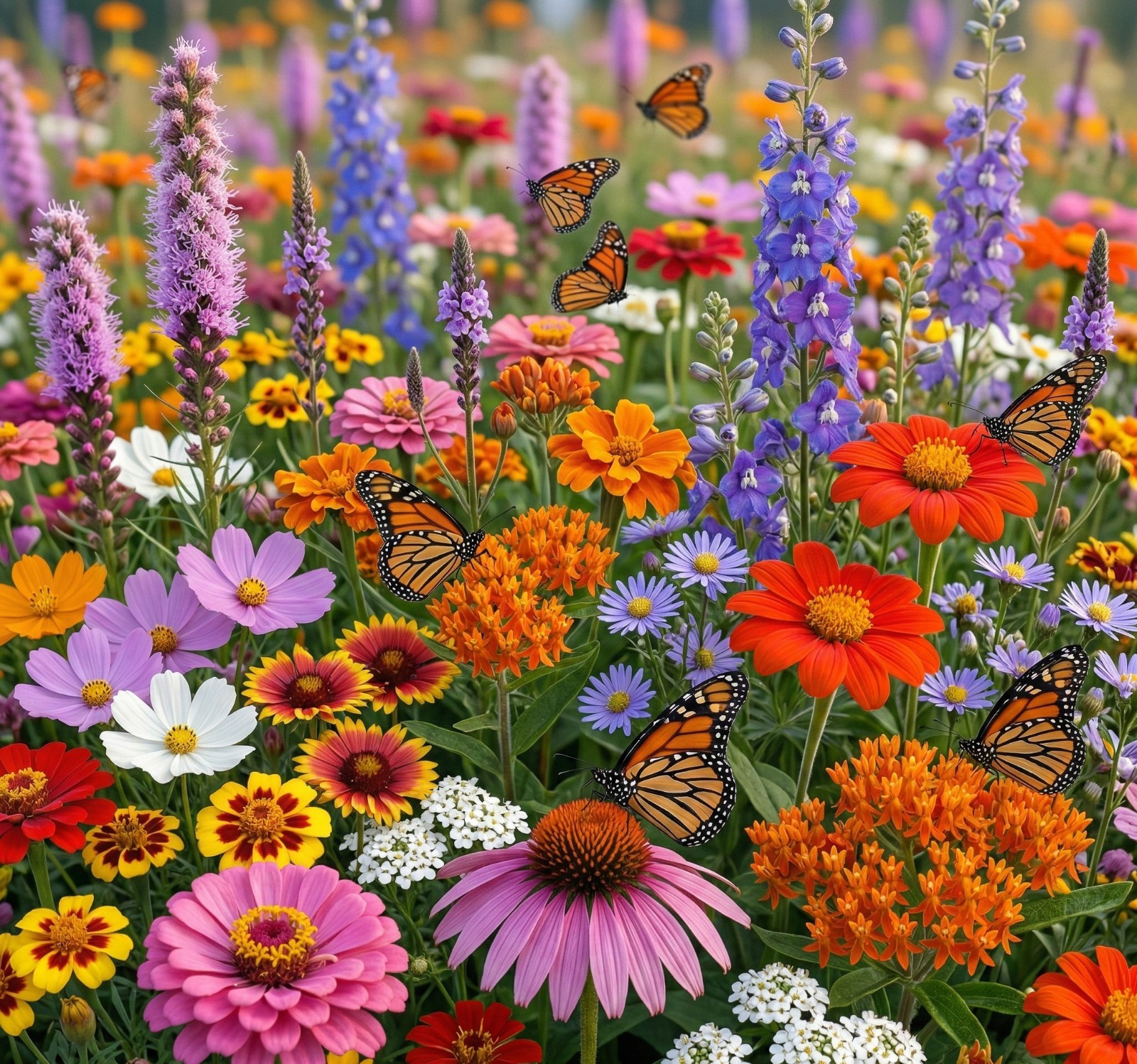 Landscaper’s Pack MONARCH BUTTERFLY BLEND Milkweed Pollinator Garden 3000 Seeds