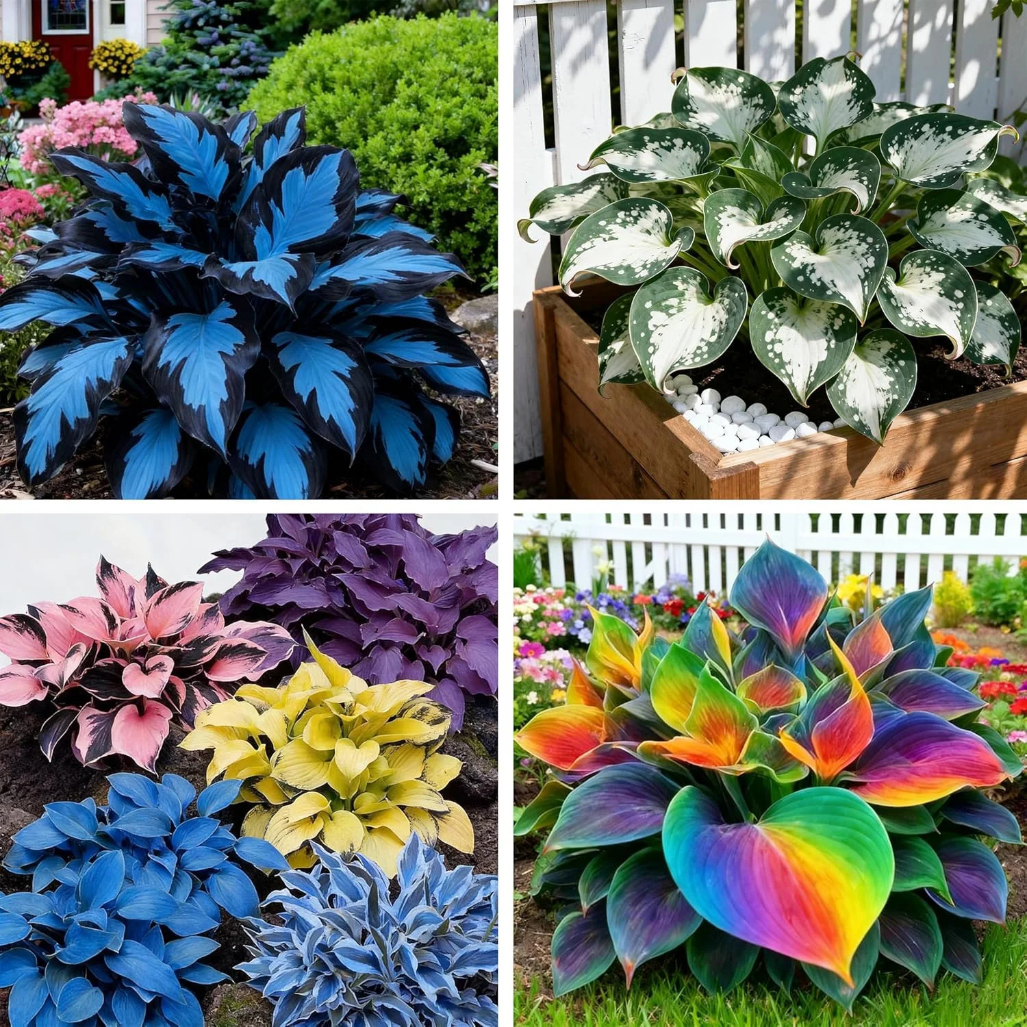 200+ Hosta Seeds for Planting, Mixed Rare Perennial Hosta Seed, Attract Pollinat