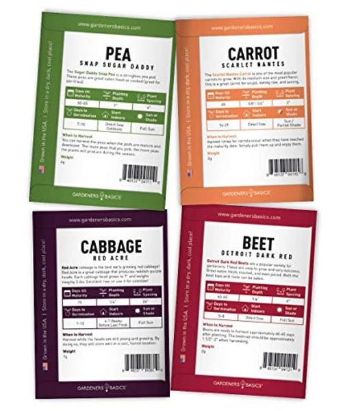 Winter, Fall, and Spring Vegetable Seeds for Planting | Cool Weather Crops |