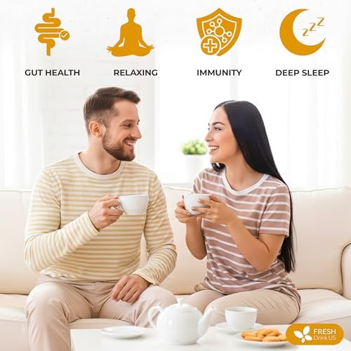 , Premium 135 Tea Bags Tulsi Chamomile Lemongrass Herbal Tea | Blend with Holy