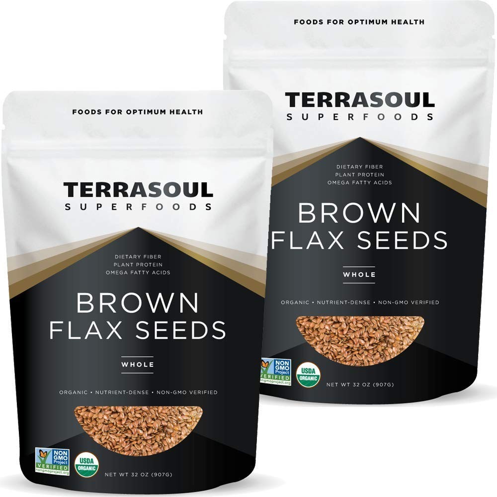Nutrient-Dense Organic Flax Seeds, 4 lbs