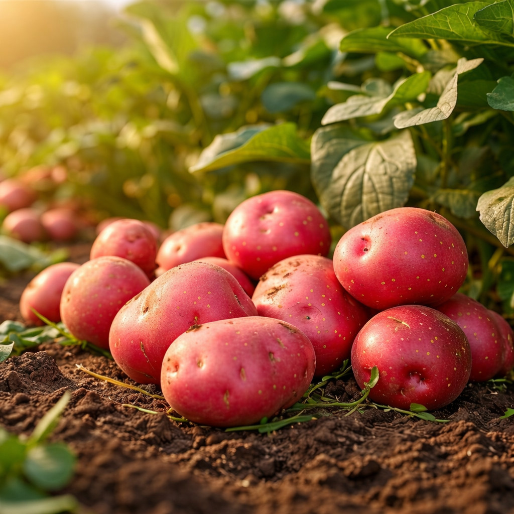 Red Chieftan Seed Potatoes | Vibrant Flesh | Heirloom Variety (5 Pounds)