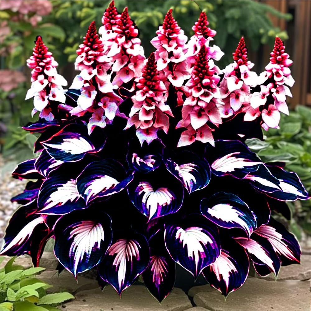 Mixed 115+ Perennial Hosta Seeds for Outdoor Planting – Giant Varieties