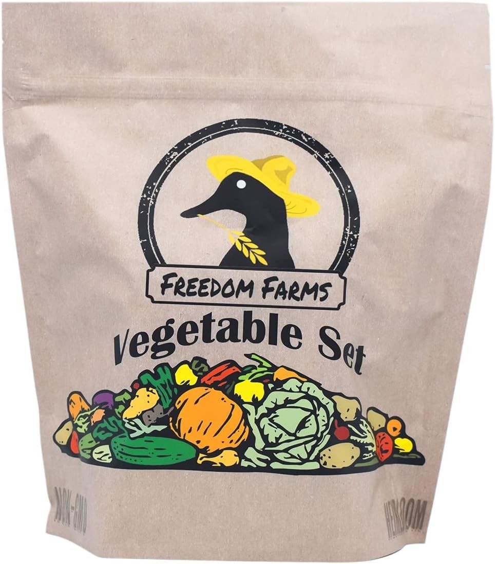 Set of 43 Assorted Vegetable & Herb Seed Packets – Over 10,000 Seeds! – Includes