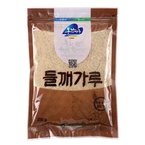 Whole Perilla Powder & Seed Powder 250g 100% Korean, Savory Flavor