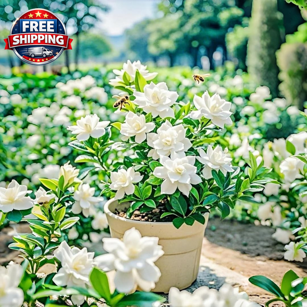Gardenia Flower Seeds Gift Pack – 199Pcs Aromatic & Evergreen Seeds – Blooming W