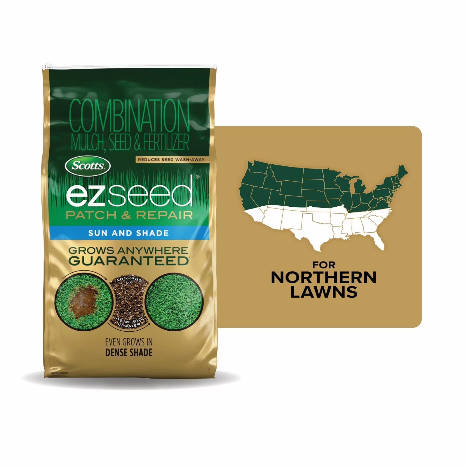 Scotts EZ Seed Patch & Repair Sun and Shade 10 lb