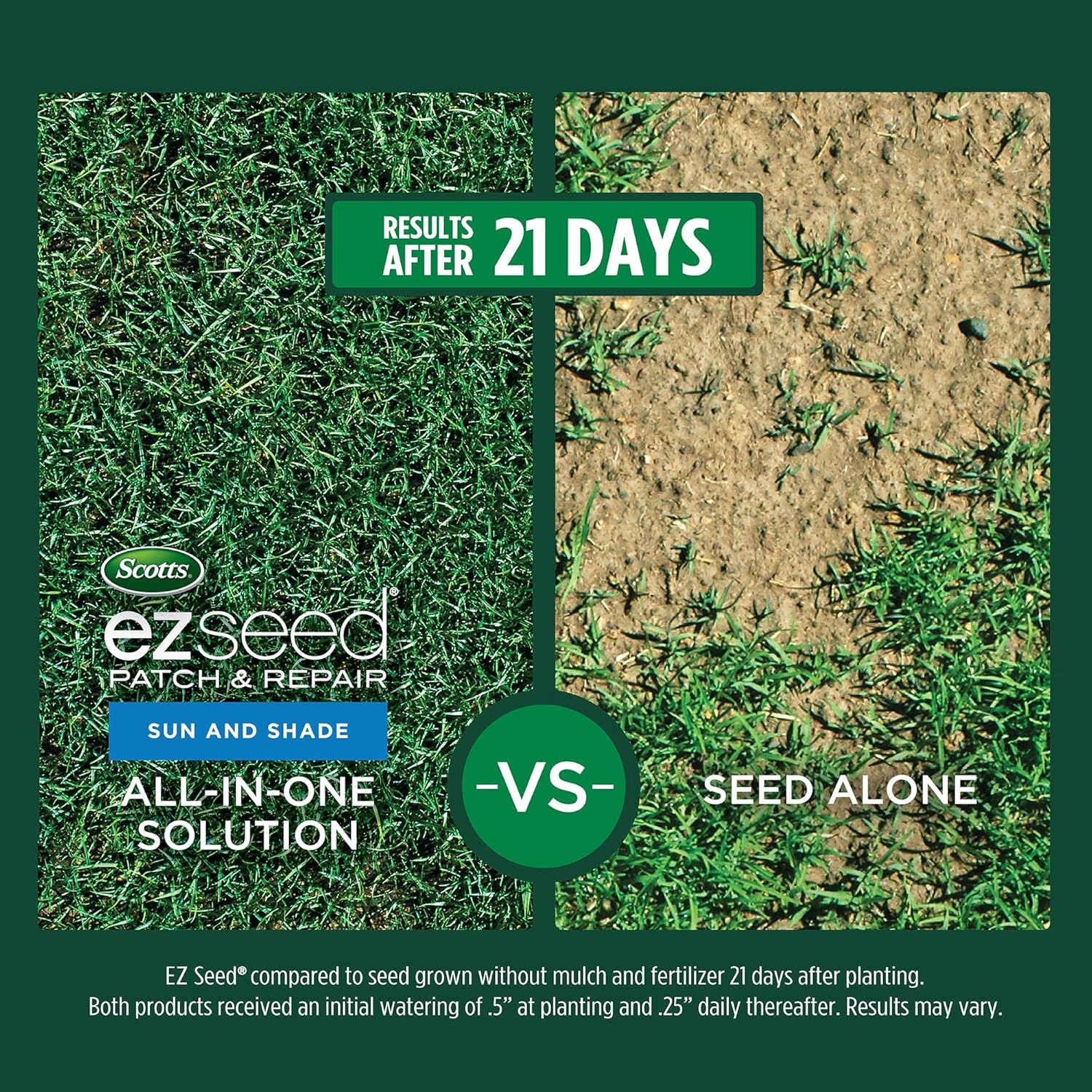 Scotts EZ Seed Patch & Repair Mix for Sun & Shade – Lawn Seed Grass Patch