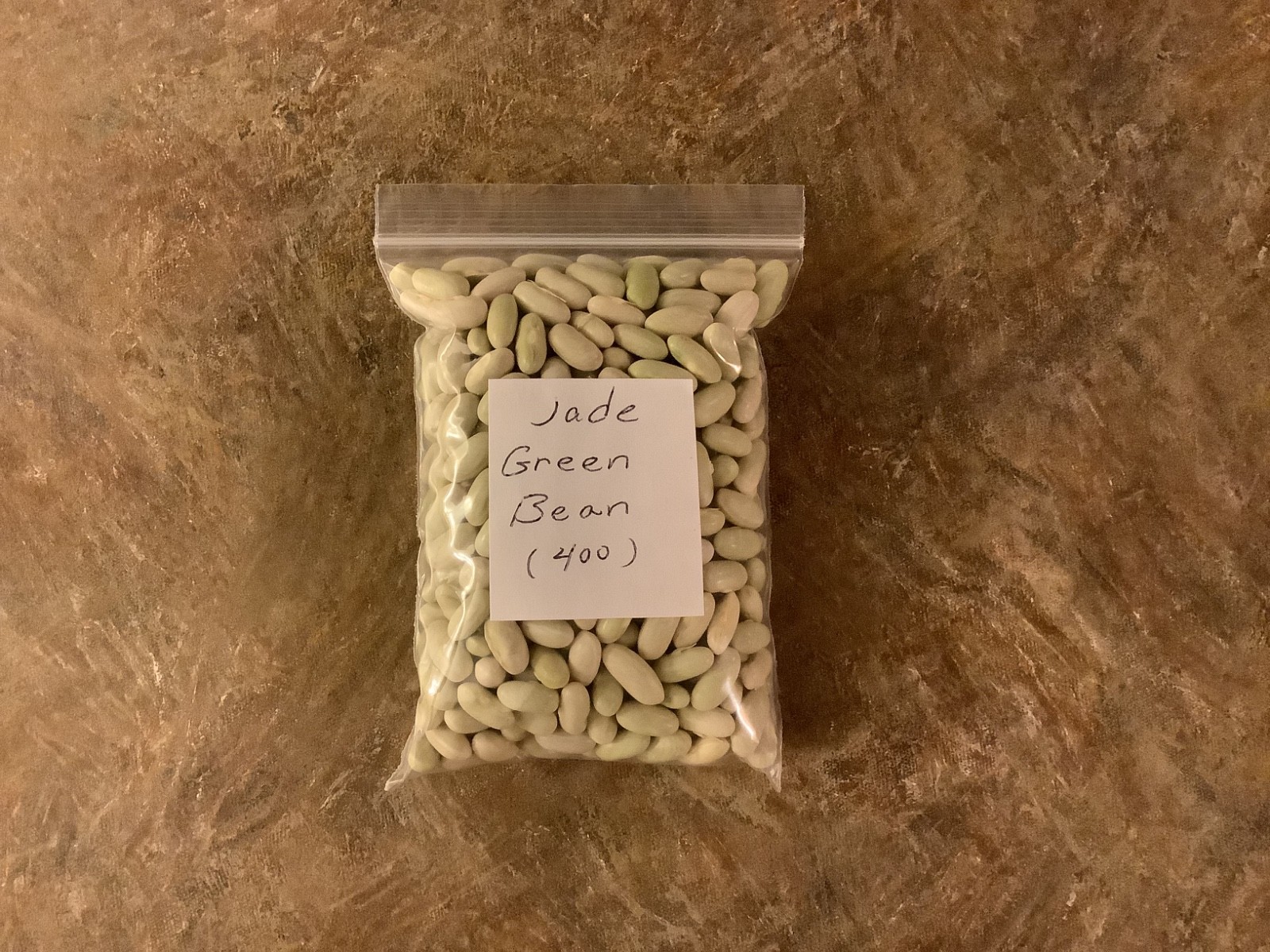 400 Jade Green Bean seeds, organically grown heirloom