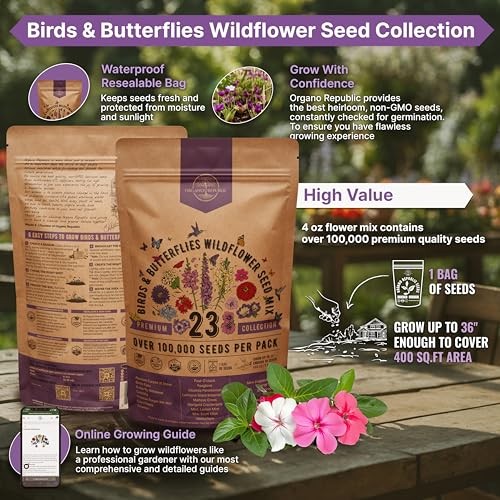 23 Wildflower Seeds Annual 23 Annual & Perennial Mix 23 Annual & Perennial Mix