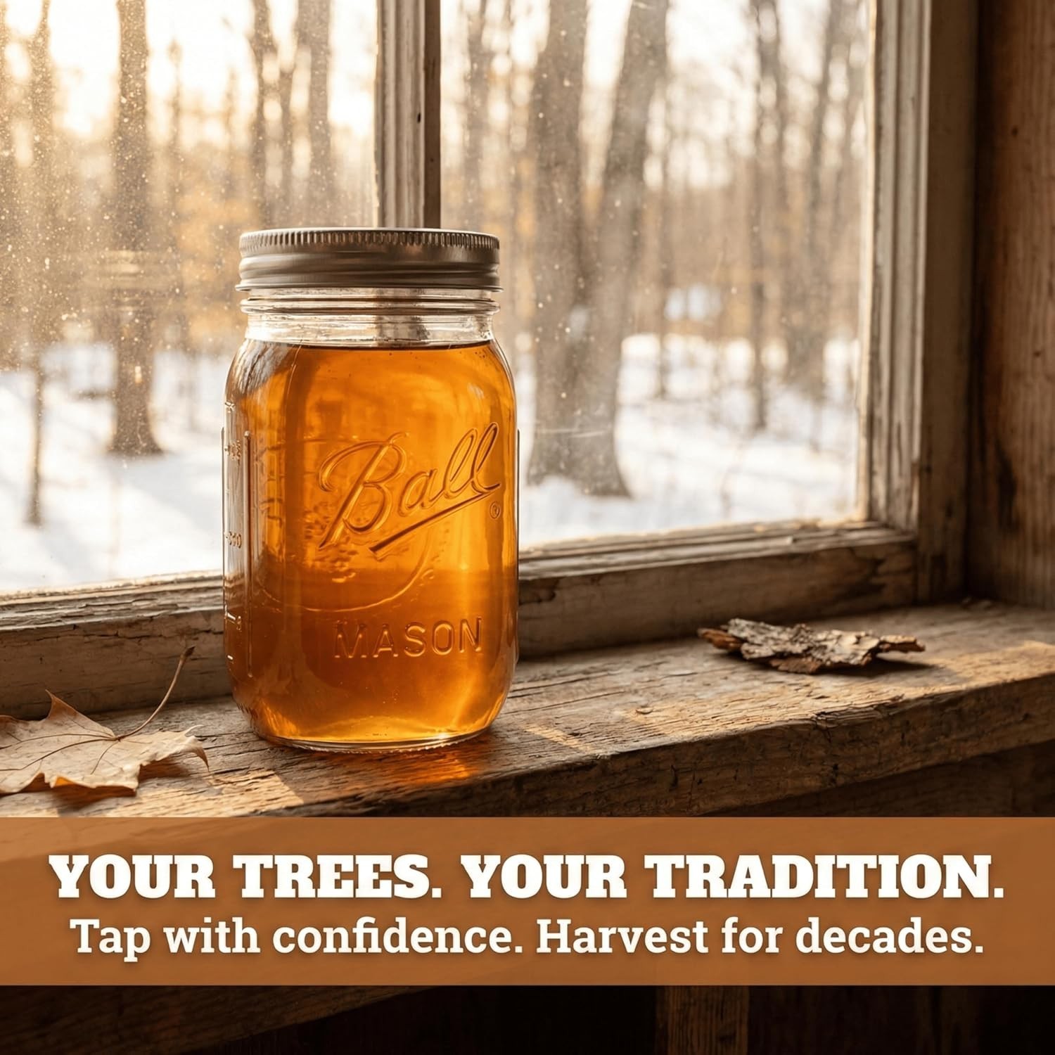 SAP HAPPY Maple Sap Spiles 50 Count, 5/16″ Ecolo Taps for Maple Trees, Maple …