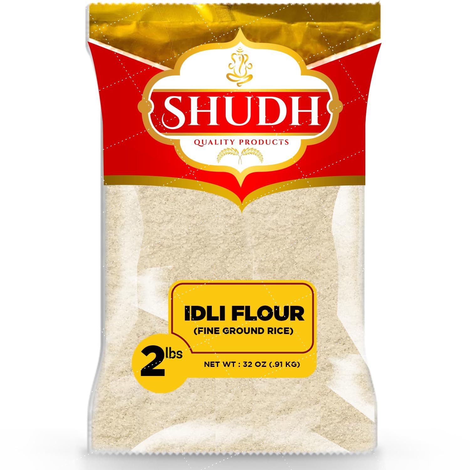 Idli Flour 2 LB – Fine Ground Rice, Vegan, Gluten-Free, Non-GMO, All Natural