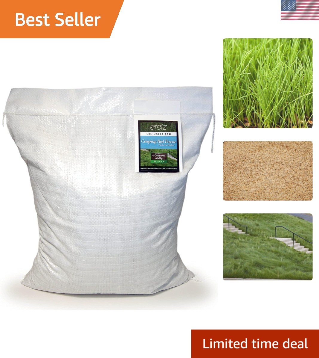 10lb Creeping Red Fescue Seed – Perfect for Shade & Disease Resistance