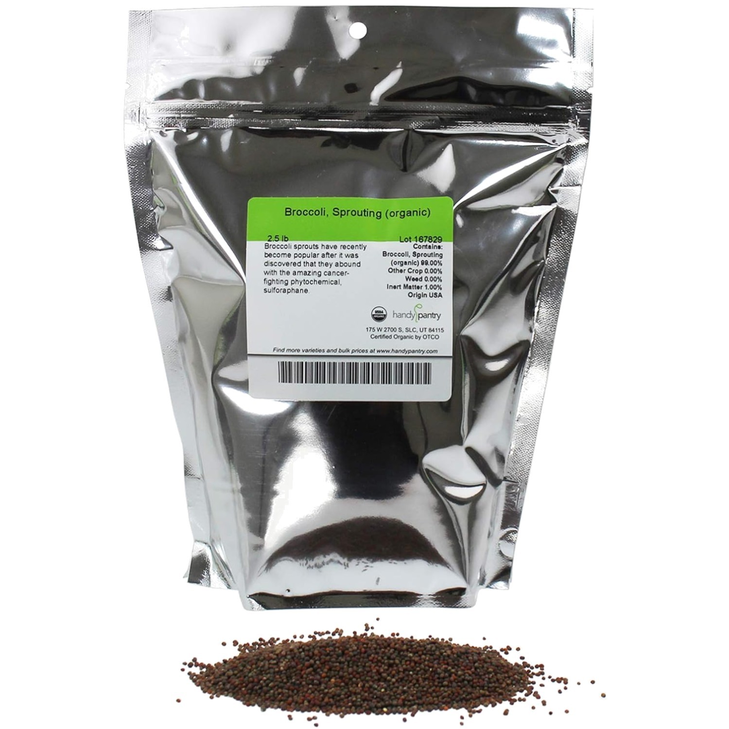 Organic Broccoli Sprouting Seeds – High Sulforaphane Power