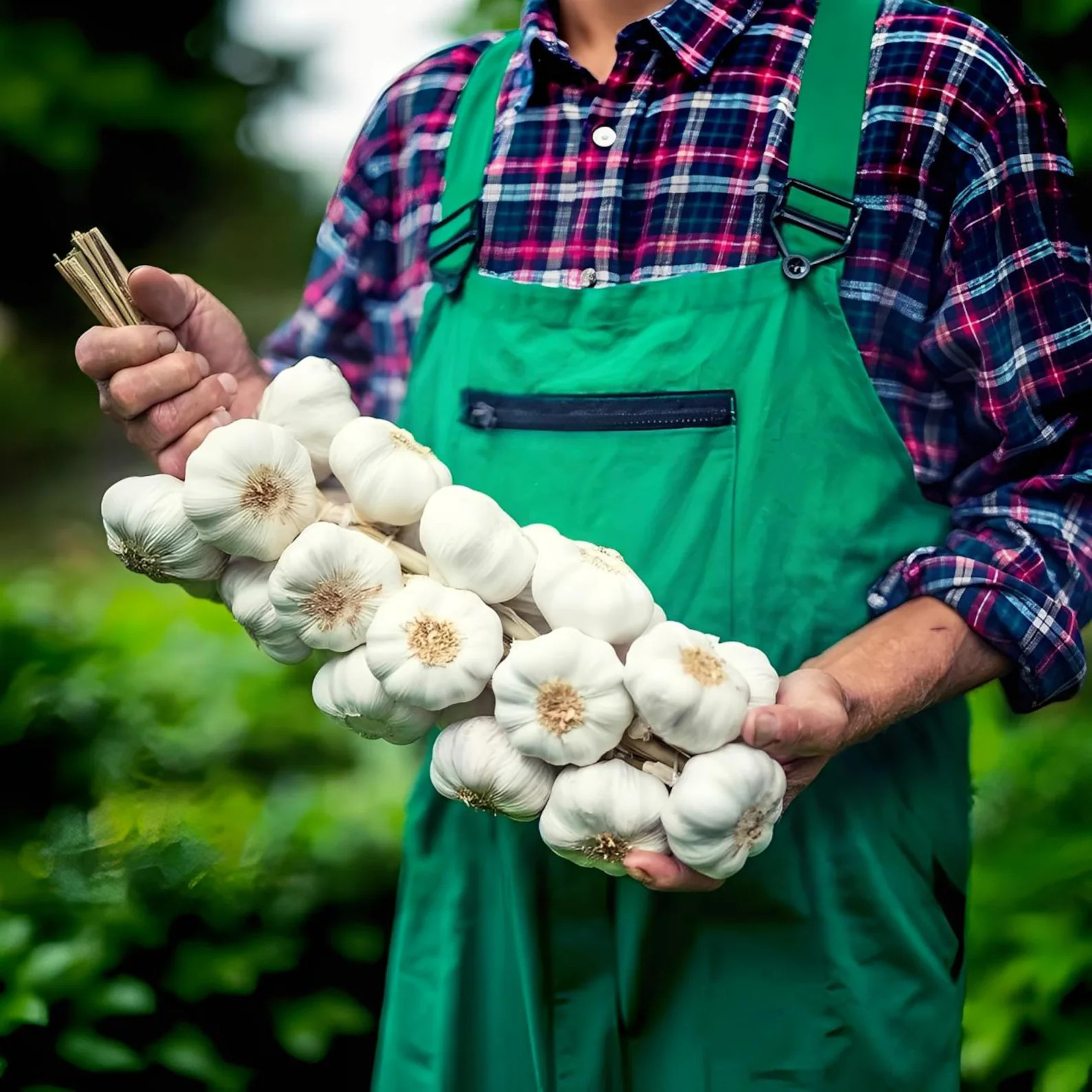 California Early Softneck Garlic | Heirloom Non-GMO Seed for Planting & Eating