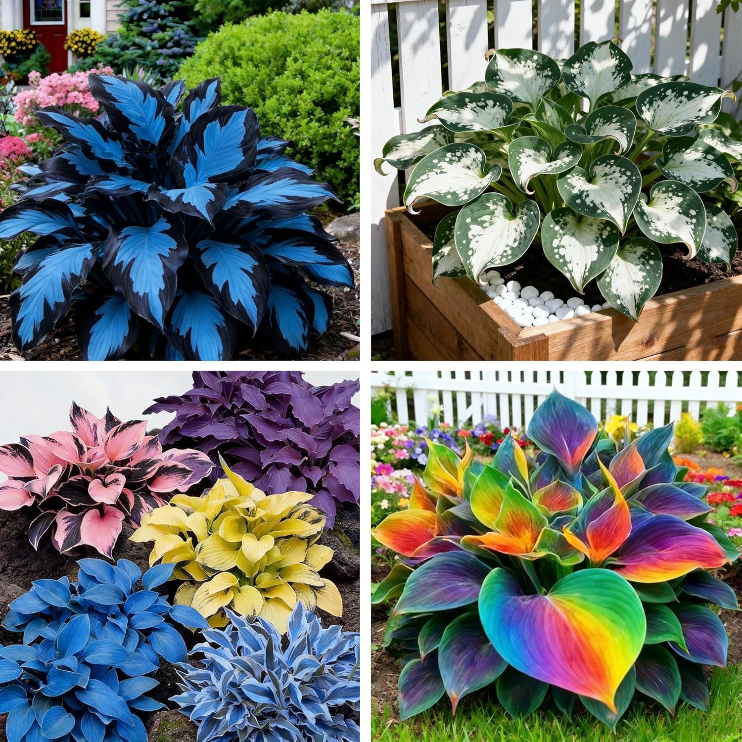 200+ Hosta Seeds for Planting, Mixed Rare Perennial Hosta Seed, Attract Pollinat