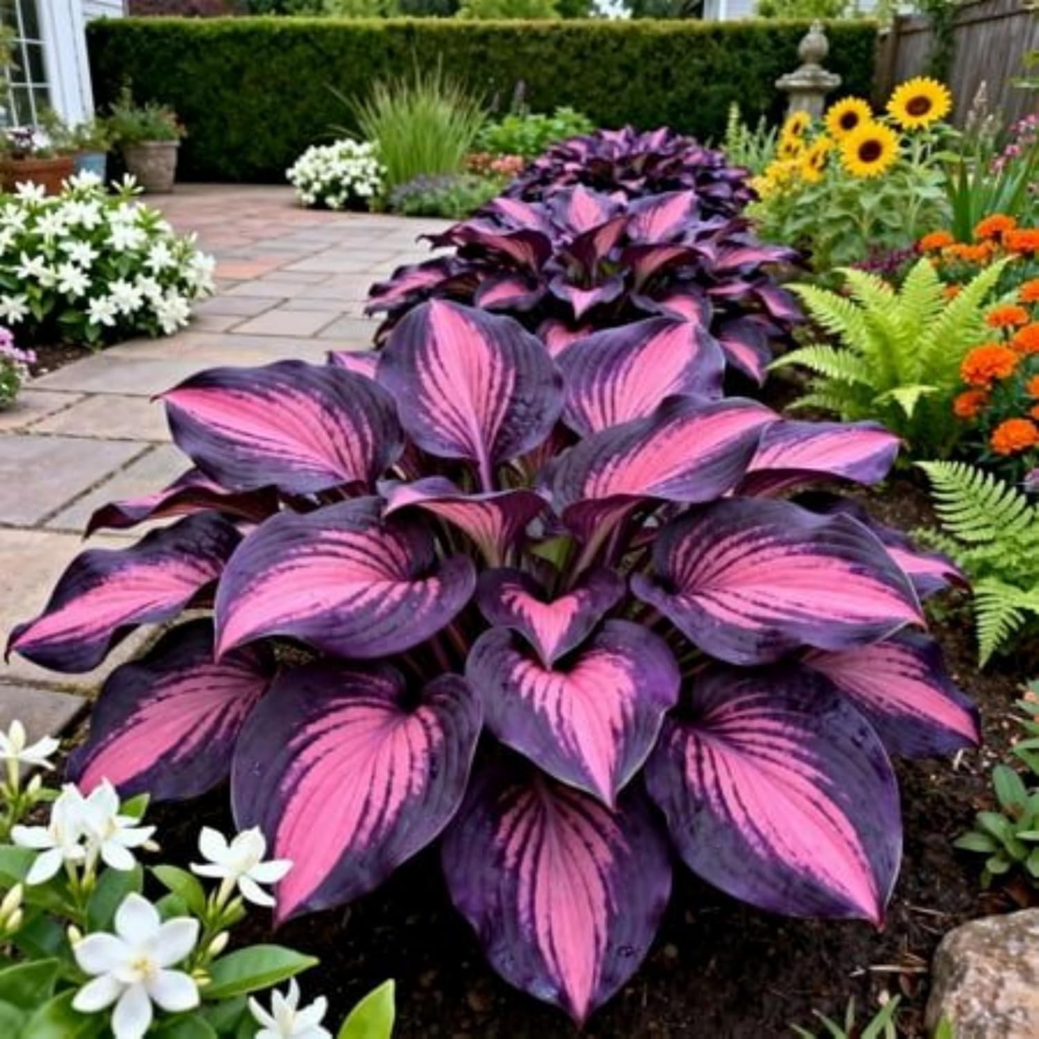 320+ Hosta Seeds for Planting Perennial Heart-Shaped Hosta Bare Roots – Rich