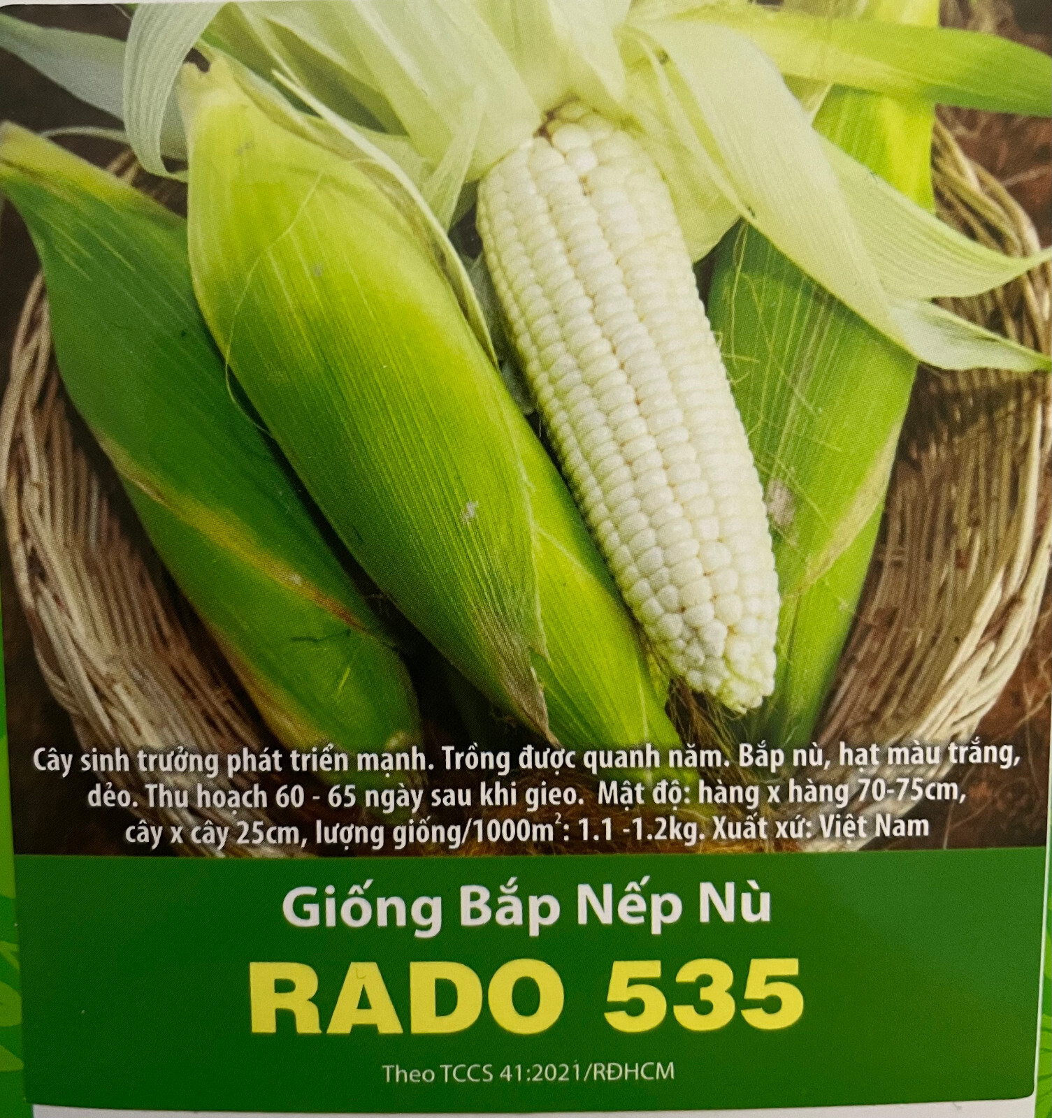 Sweet sticky Corn/ Bap Nep Seeds/ Asian Corn Seeds/ Easy Plant Seeds