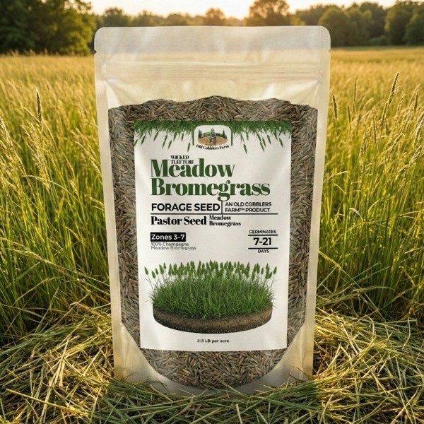 Old Cobblers Farm™ Wicked Tuff Turf Dell Meadow Fescue Grass Seed – Lush Turf