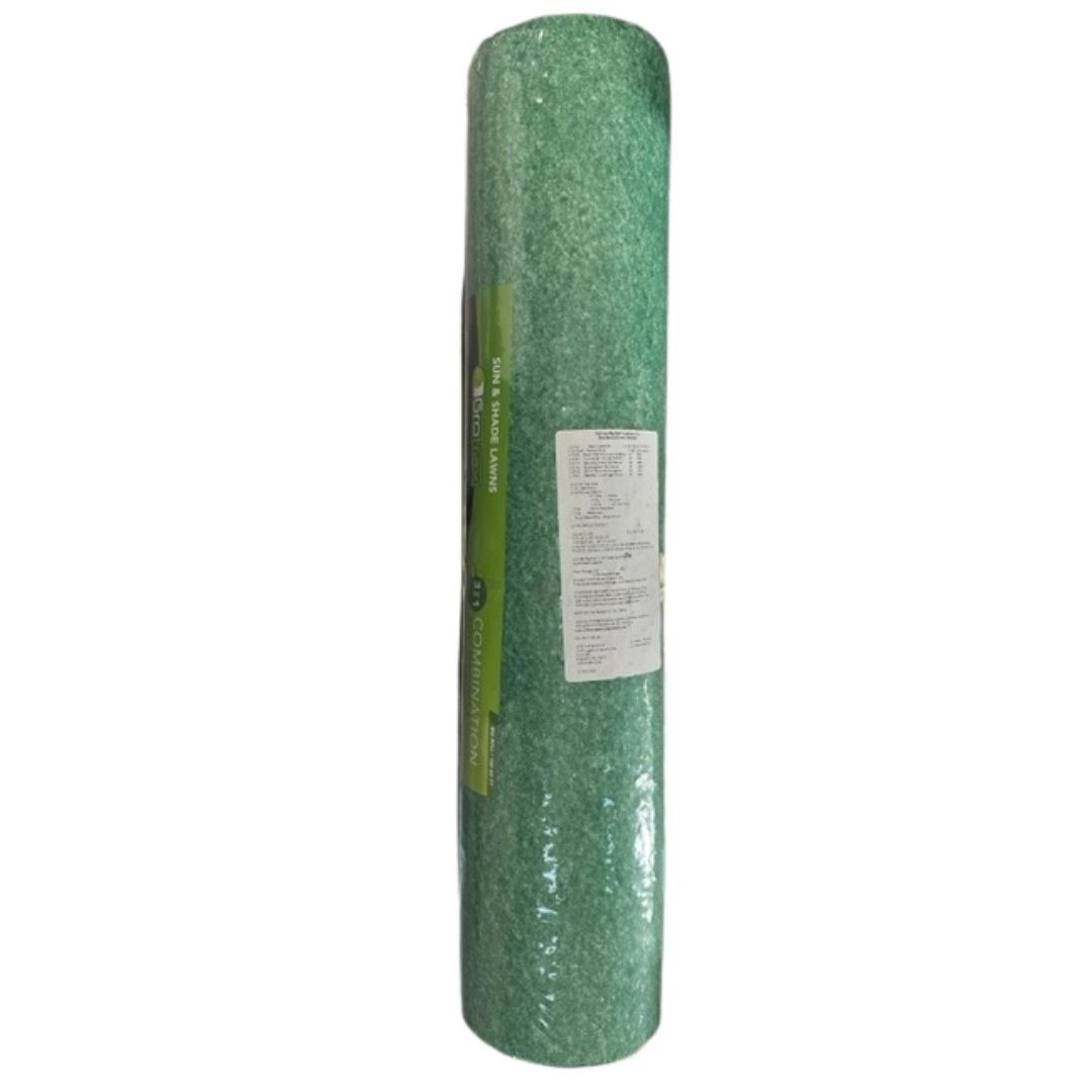 2pk – Growtrax Grass Seed Mat, Year Round Green – 100 Sq Ft Big Rolls